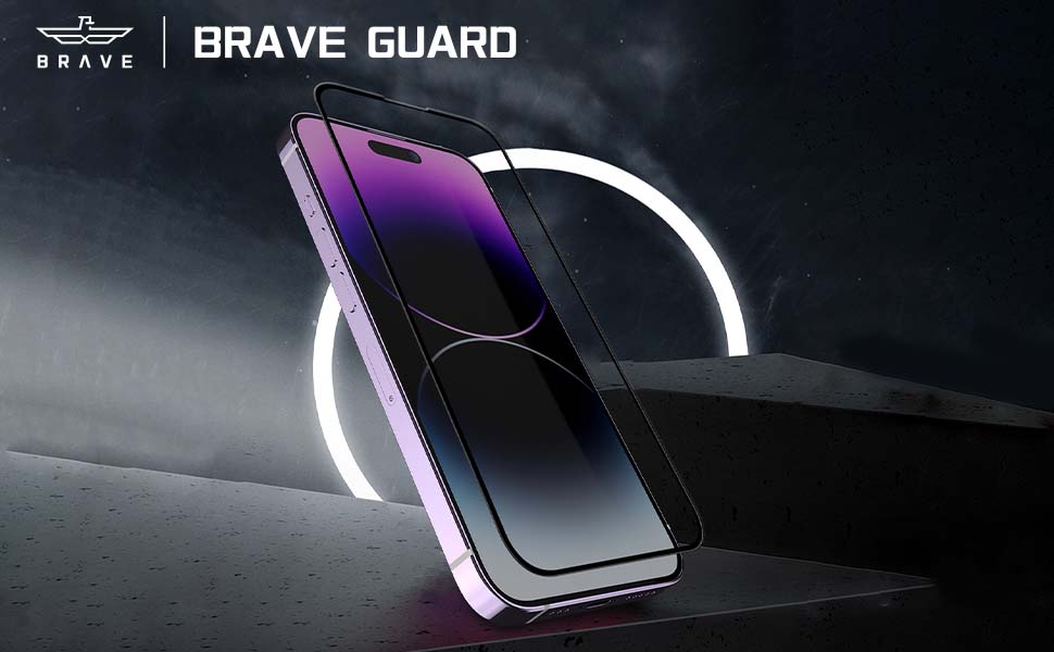 Brave Clear Screen Protector for iPhone 12 Pro Max, Impact &amp; Scratch Protection SC